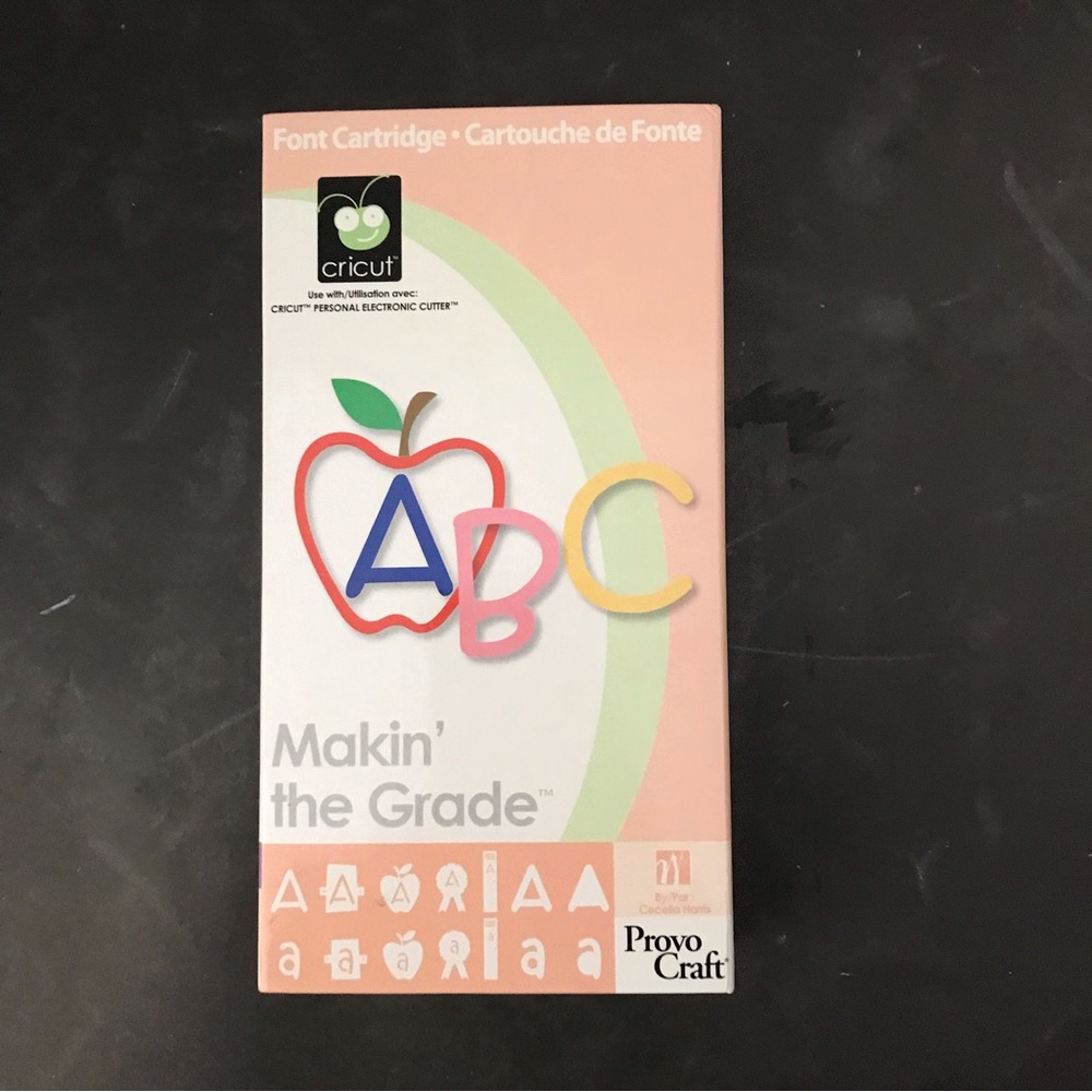 Cricut Makin' the Grade font